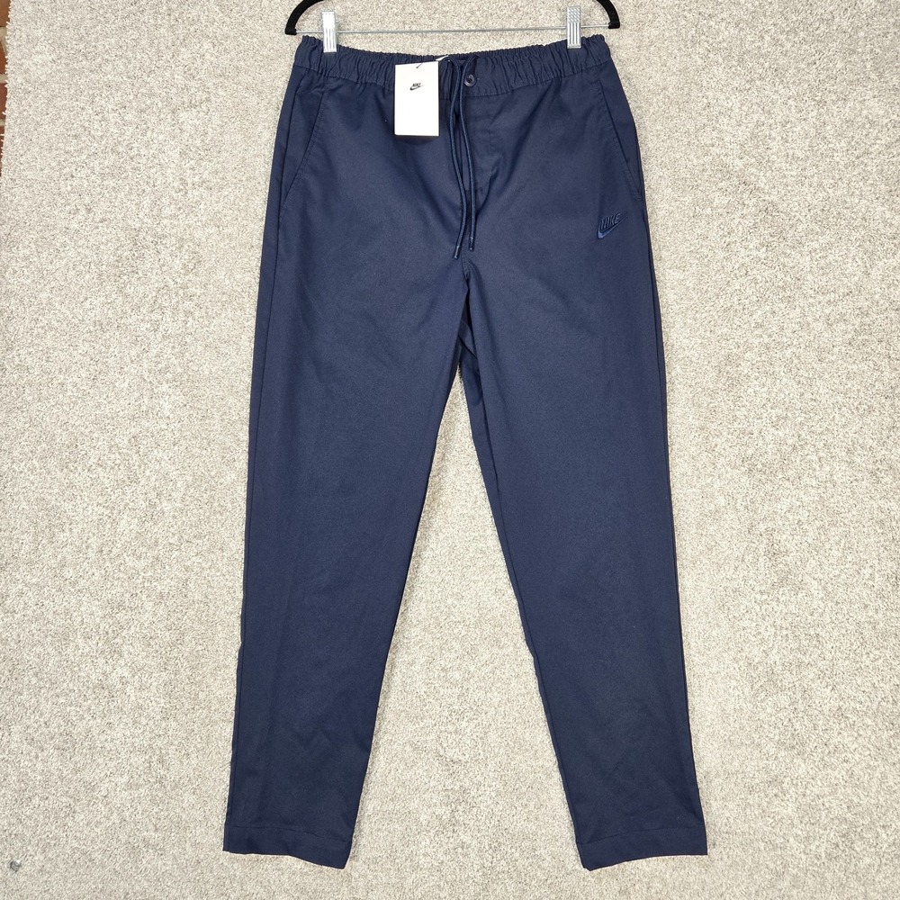 Nike Pants Mens Small (30x28) Blue Standard Fit Taper‎ HJ1997-451 NEW
